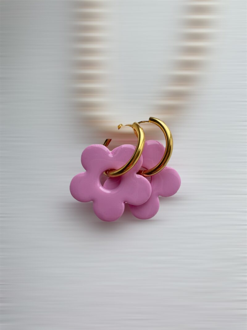 BOUCLES D'OREILLES - Love Flower – Image 3