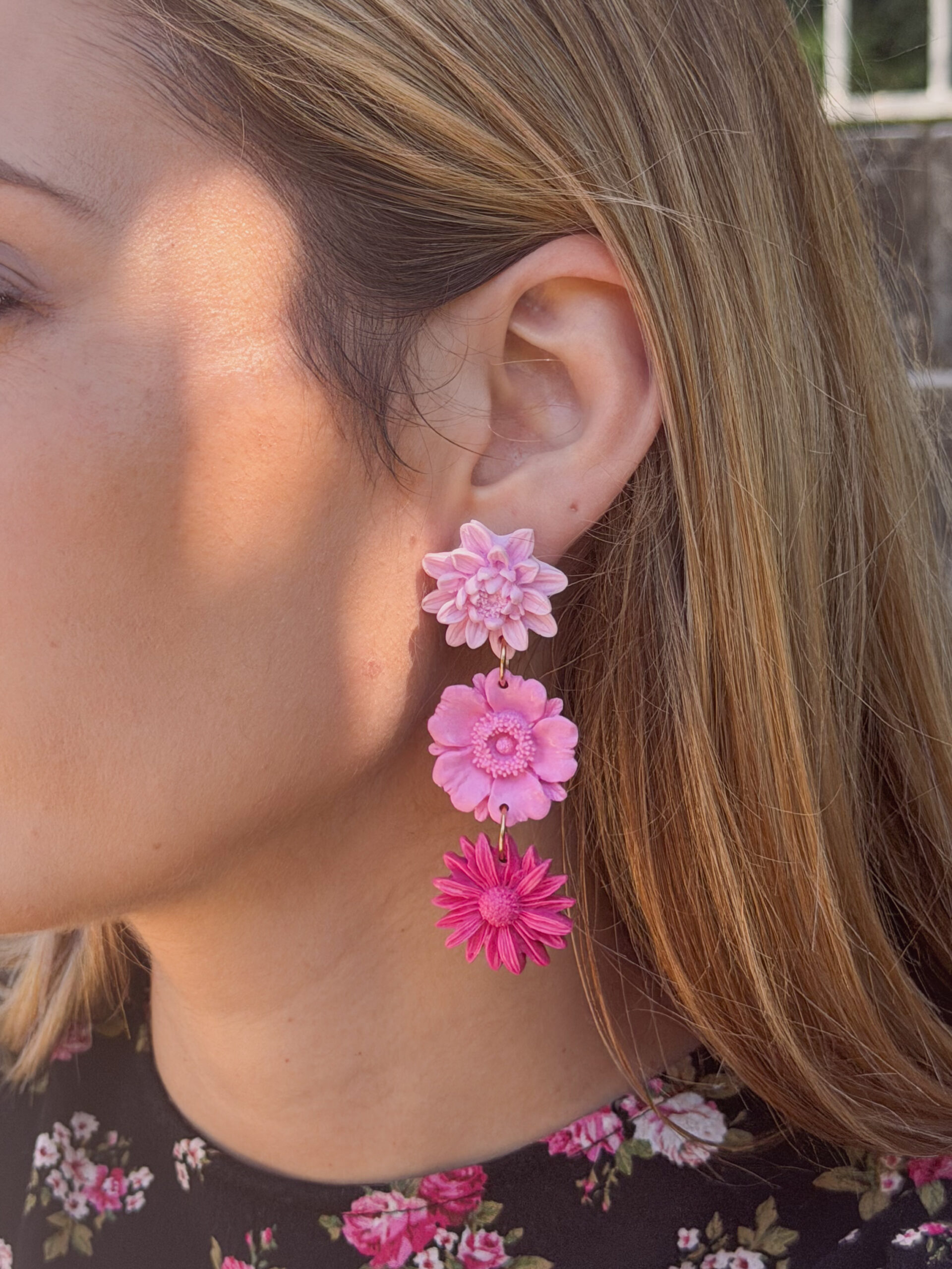 Boucles d'oreilles Fleurir pour soi