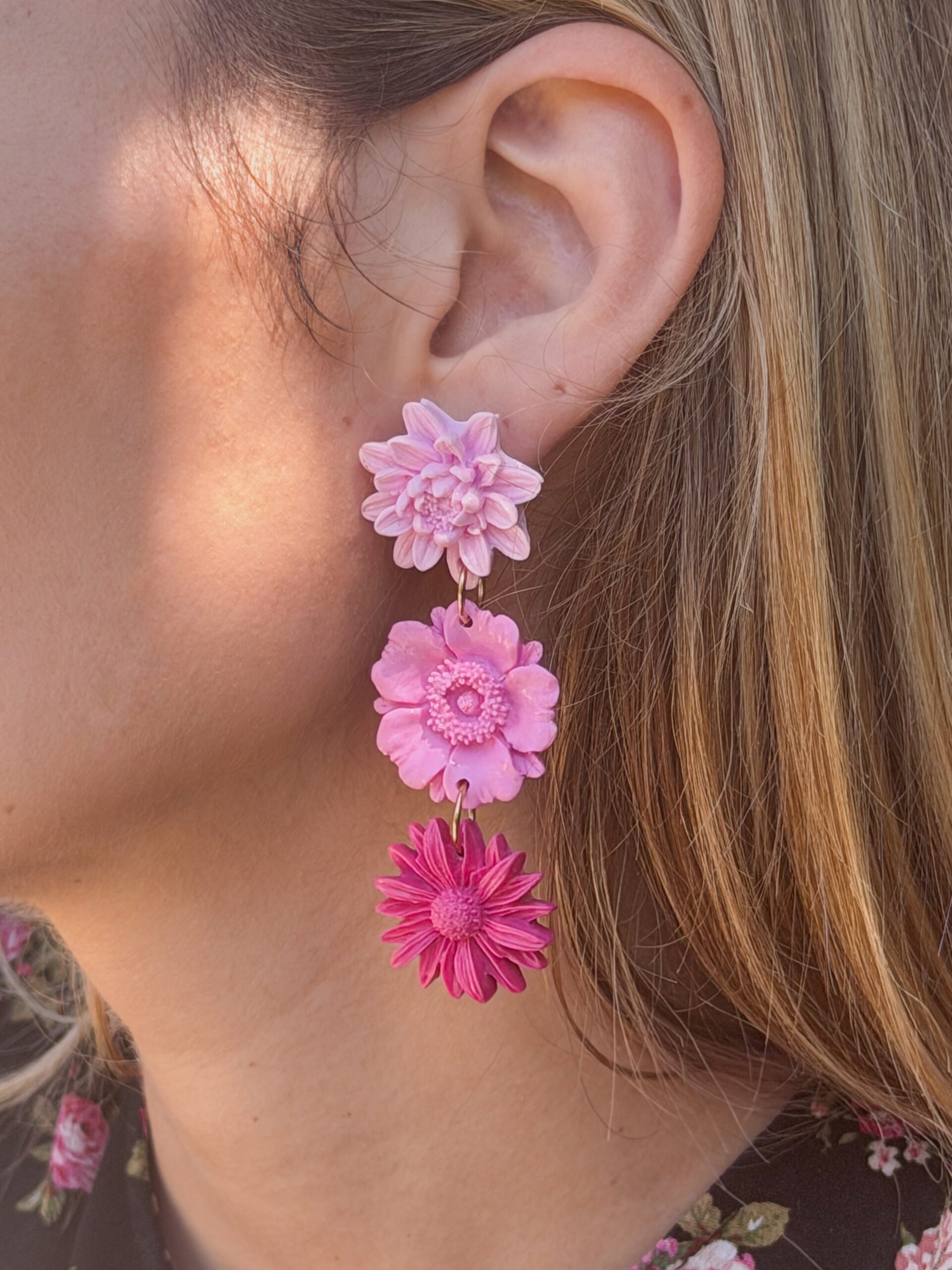 Boucles d'oreilles Fleurir pour soi