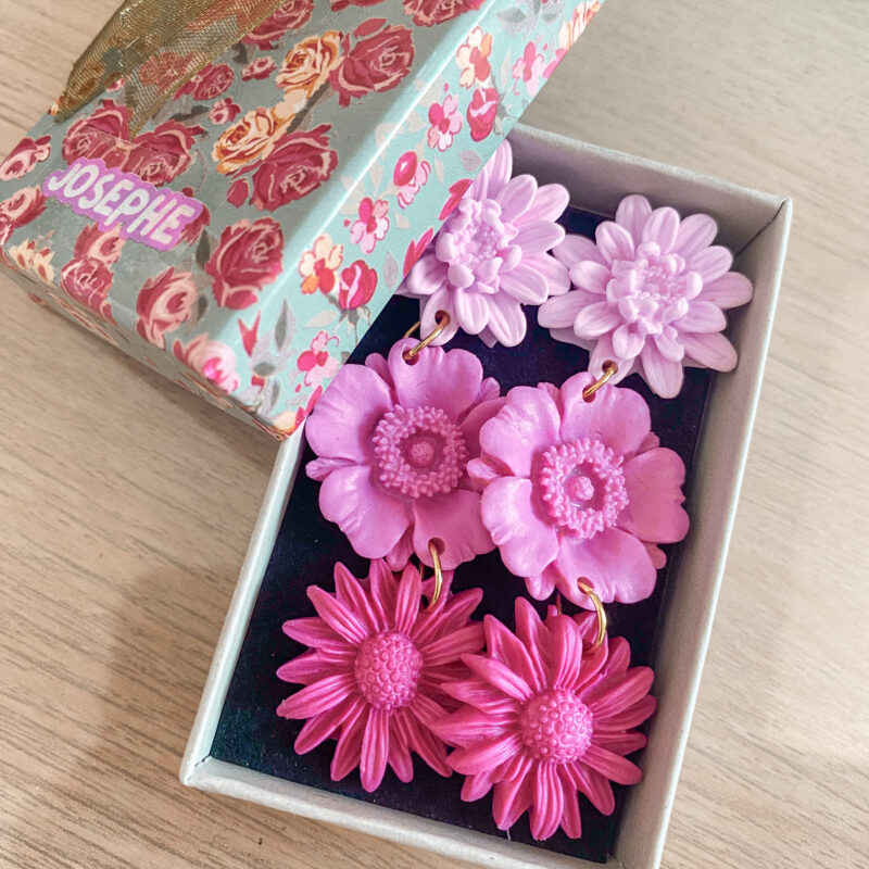 BOUCLES D'OREILLES - Fleurir pour soi