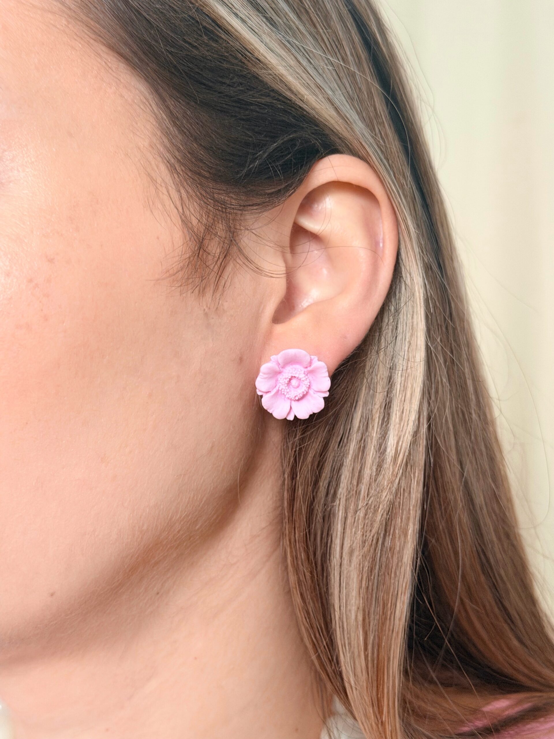 BOUCLES D'OREILLES - Bougeon (anémone) – Image 3