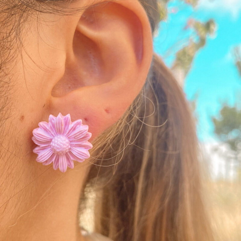 BOUCLES D'OREILLES - Bourgeon (marguerite)