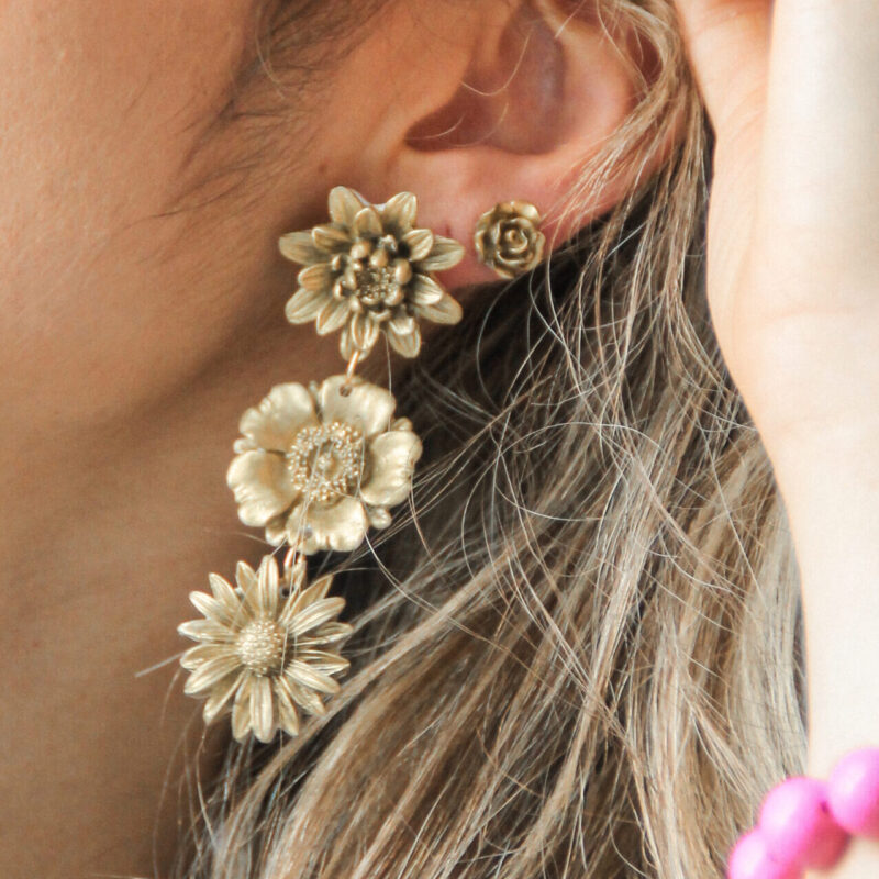 BOUCLES D'OREILLES - Fleurir pour soi