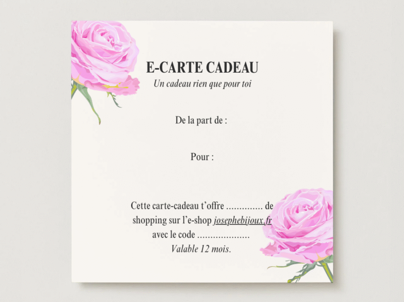 E-CARTE CADEAU – Image 2
