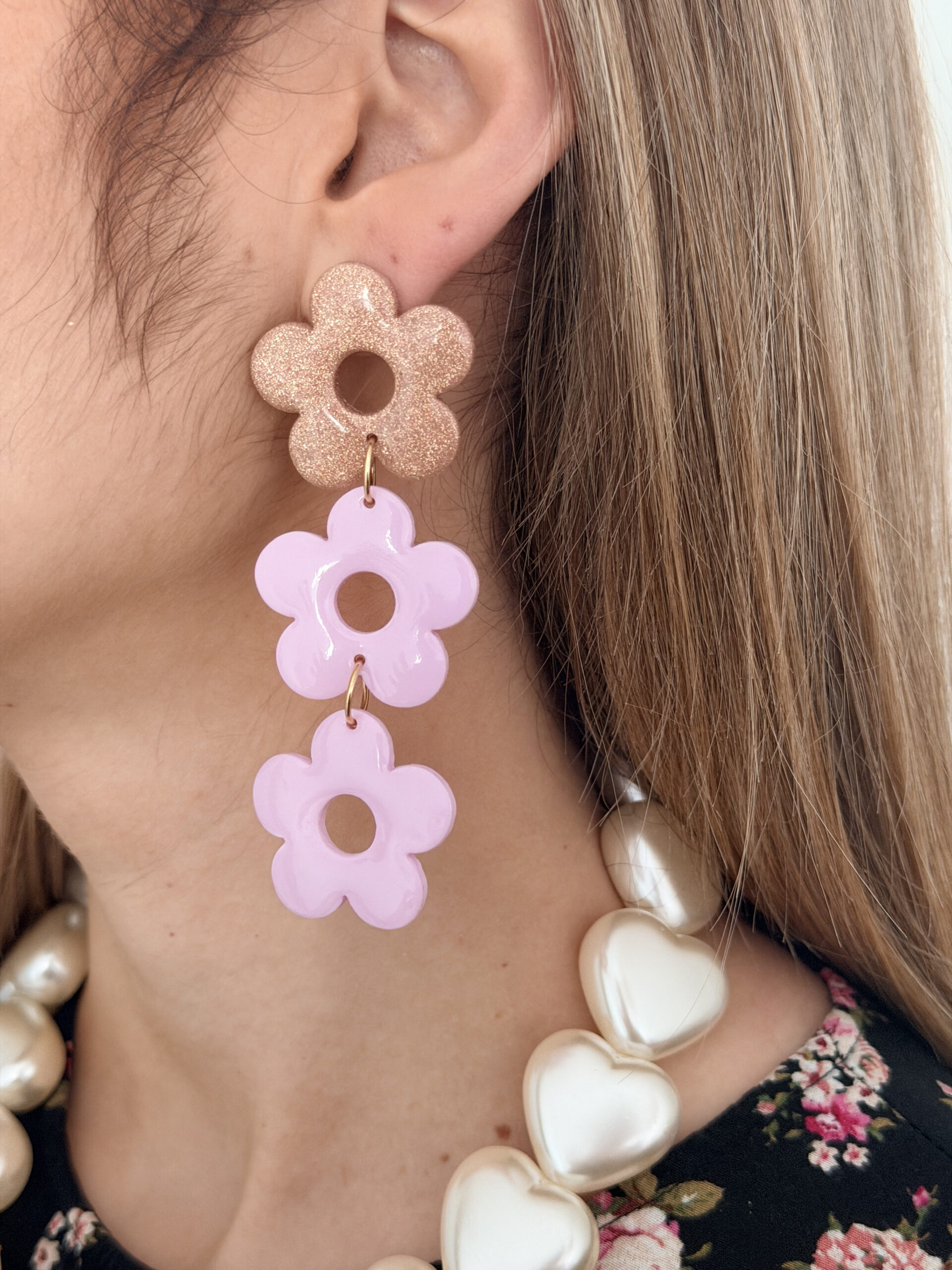 BOUCLES D'OREILLES - Pouvoir des fleurs (à personnaliser) – Image 5