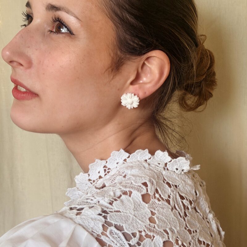 boucles d’oreilles mariée