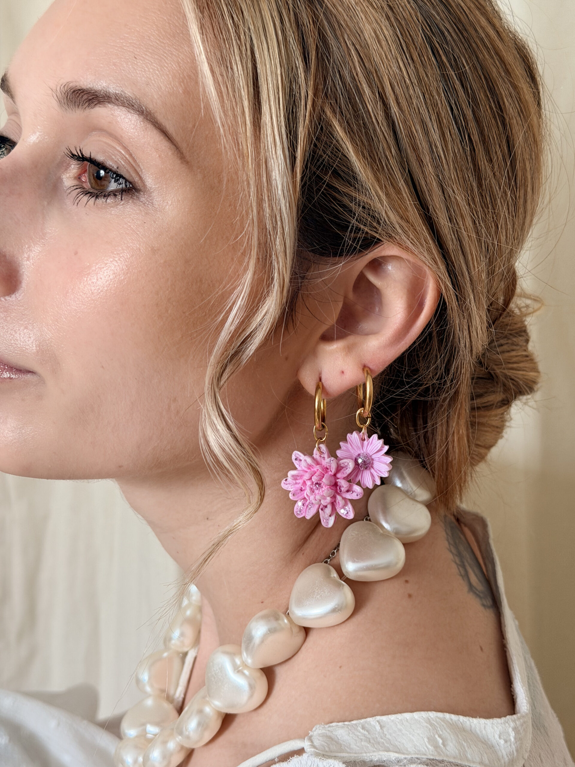 BOUCLES D'OREILLES - Rayonne – Image 3
