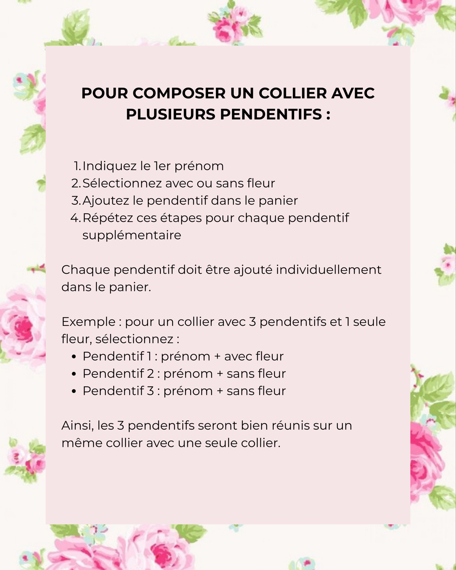 PENDENTIF - Mes amours (à personnaliser) – Image 8